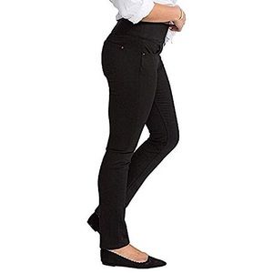 Spanx Solace High Rise Side Zip Black Jeans Black Size Small